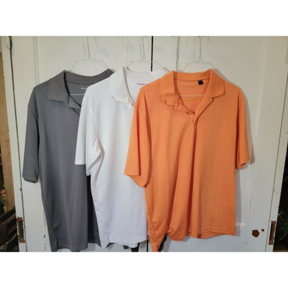 3 Golf Collared Shirts Tommy Armour Orange XL‎